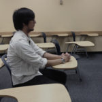 Quiet Asian Student Still Waiting for Professor To Show Up